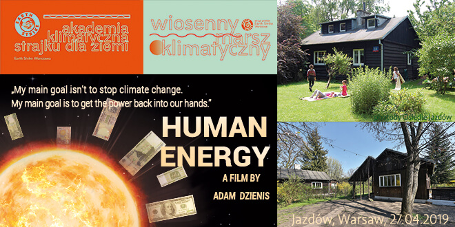Pokaz filmu podczas Akademii Klimatycznej w Warszawie